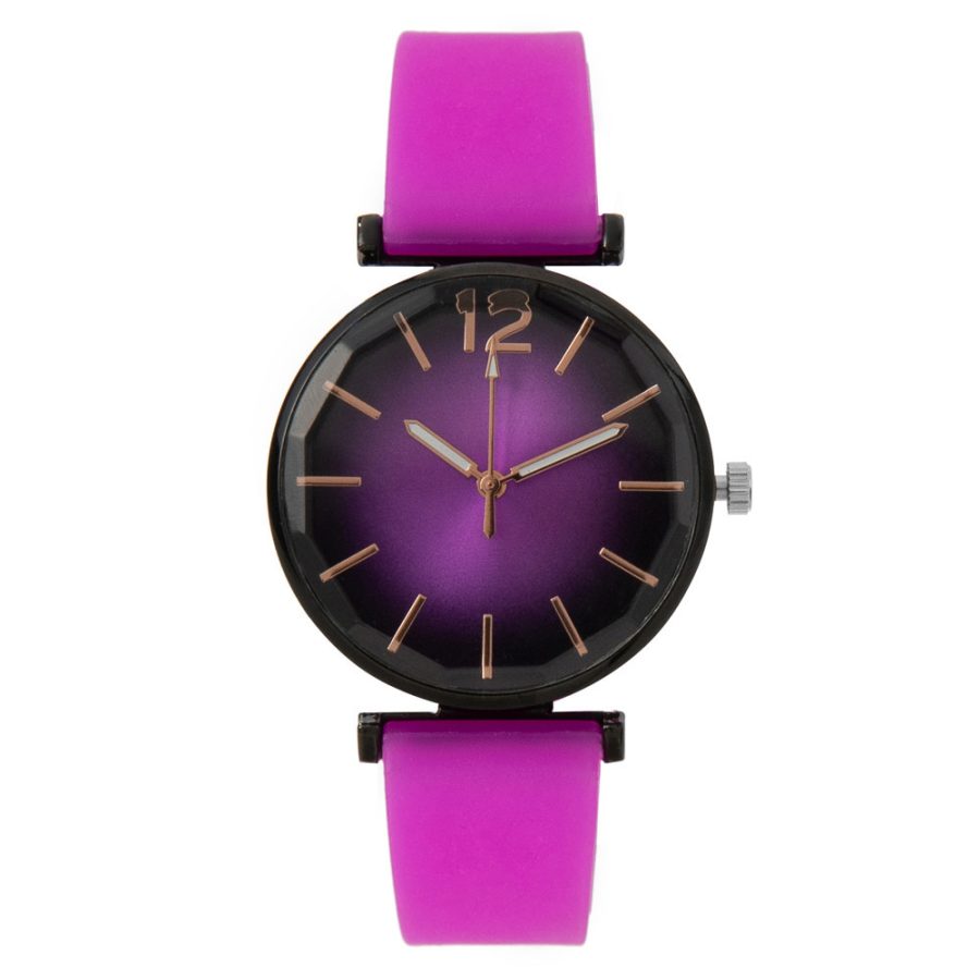 Women's Fashion Gradient Silicone Casual Watch - Image 4
