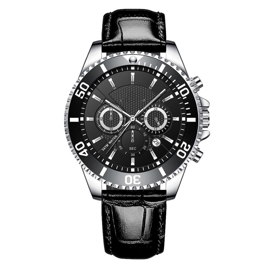 Waterproof Watch Men's Luminous Calendar - Image 4