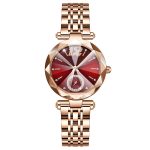 Women's Fashionable Multi-pronged Gradient Glass With Diamond Face Watch - Image 5
