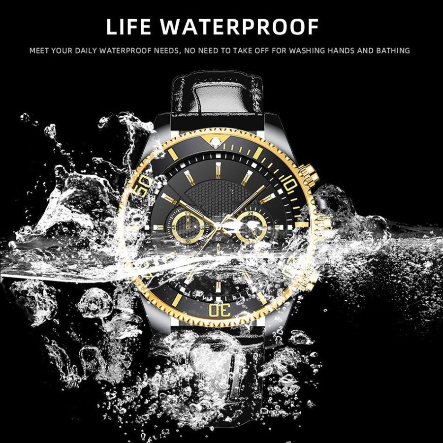Waterproof Watch Men's Luminous Calendar - Image 2