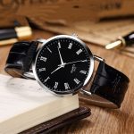 Men's Fashion Casual Simple Belt Quartz Watch