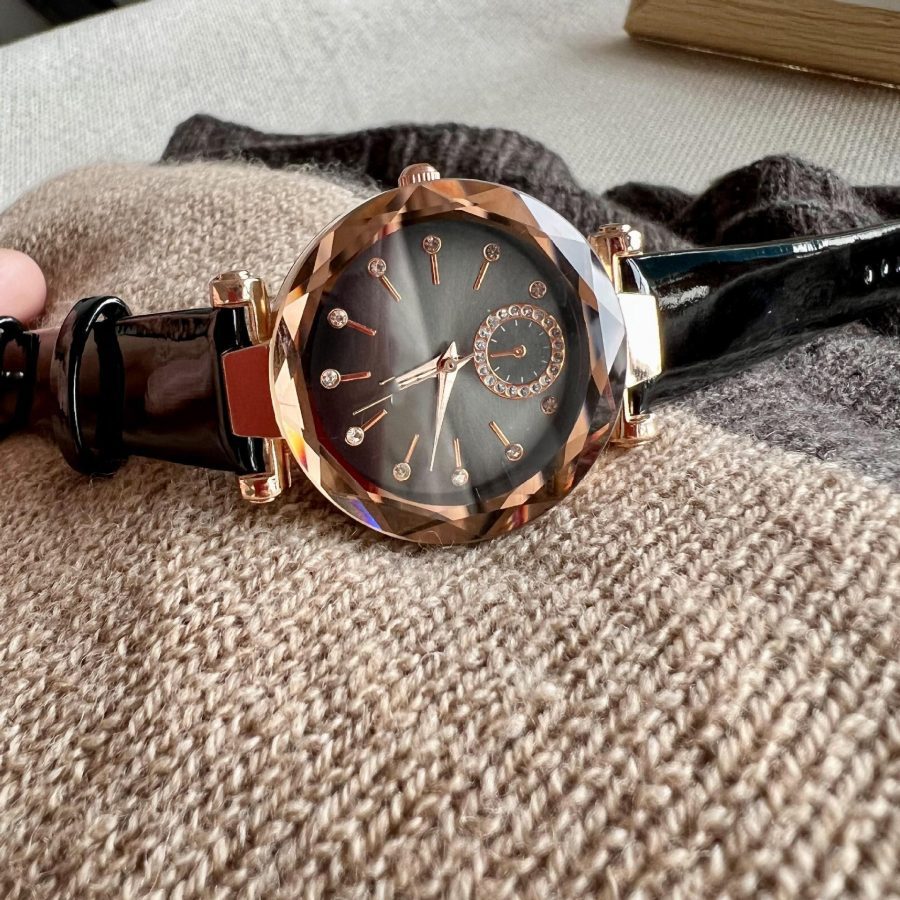 Women's Fashion Simple Belt Rhinestone Quartz Watch - Image 7
