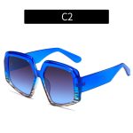 Personality Colorful Trend Sunglasses Women European And America - Image 3