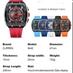 Men's Six-pin Quartz Tape Men's Watch - Image 10