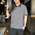 Youth Half-sleeved T-shirts On Clothes Men's Polo Shirts - Image 6