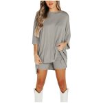 Summer Sweet Beauty Knitted Fashion Casual Solid Color Suit - Image 10