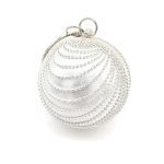 Small Round Spherical Dinner Bag Versatile Handheld Dress Garment Bag Cosmetic Bag - Image 7