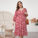 Loose sexy temperament midi dress - Image 5