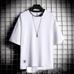 Hong Kong style loose T-shirt men - Image 7