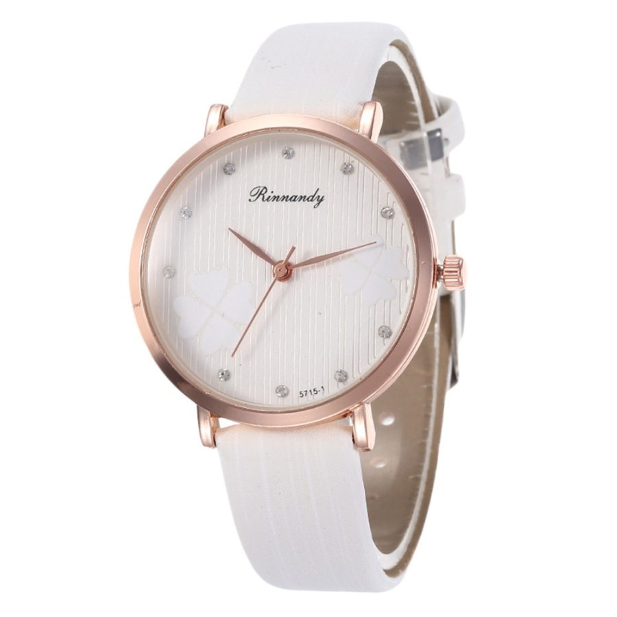 Women's Diamond Leather Belt Watch PU - Image 2
