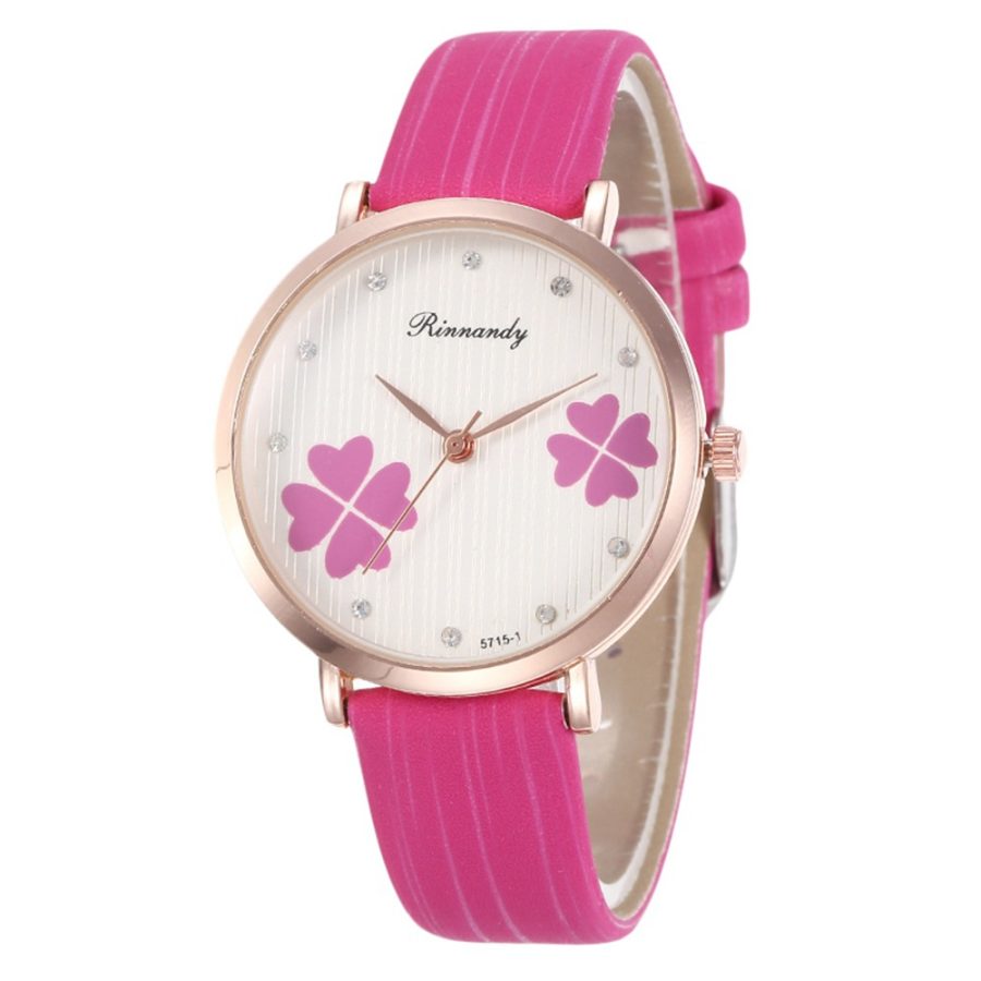 Women's Diamond Leather Belt Watch PU - Image 6