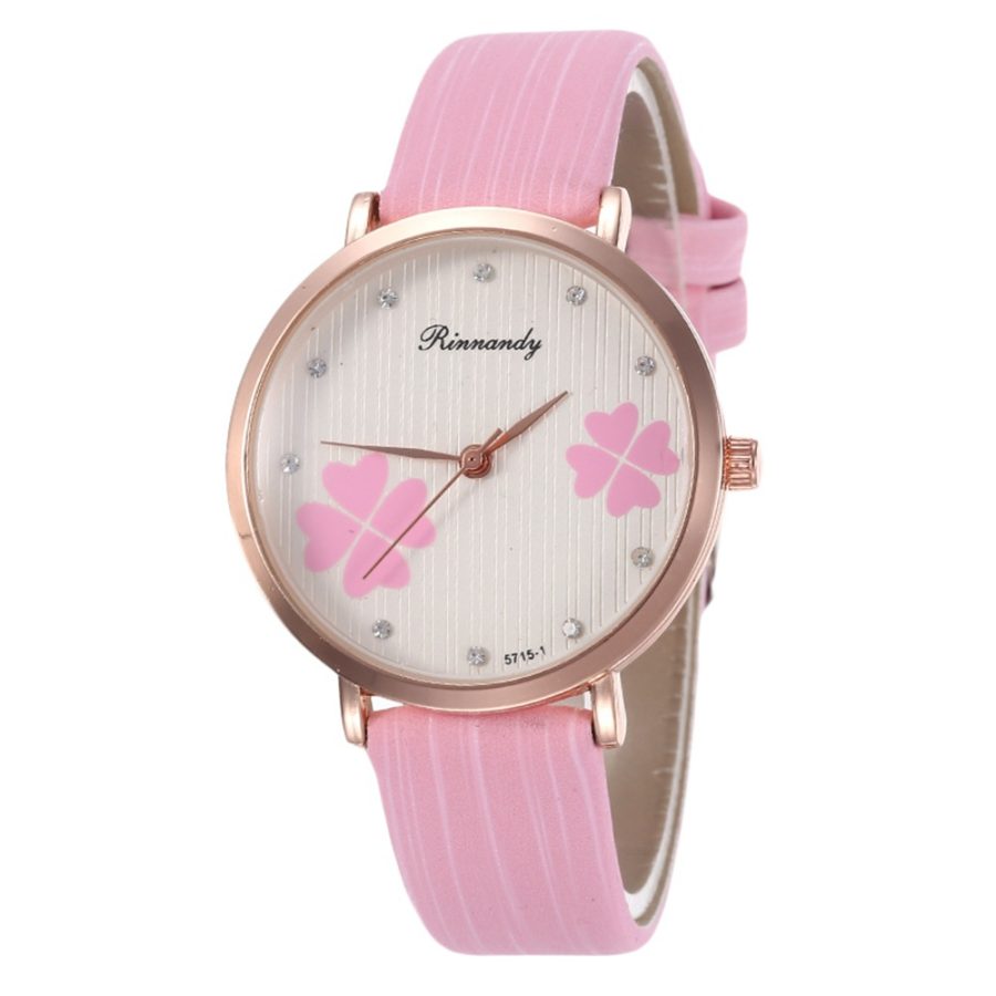 Women's Diamond Leather Belt Watch PU - Image 8