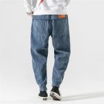 Casual Trousers Corduroy Drawstring Elastic Pants Men - Image 4