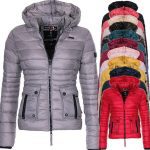 Jackets for Women Winter Red Coat Motorcycle - Image 2