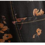 Summer Lean Print Jean Suspenders For Women - Image 7