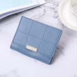 Women's Short Three Fold Multiple Card Slots Large Capacity Zipper Coin Purse - Image 3