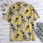 Hawaii Style Full Printing Turn-down Collar Men's Shirt Short Sleeve 2021 Summer Casual Shirts Men - Image 3