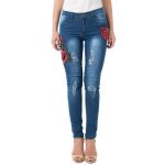 Ripped Jeans For Women 2021 Women Jeans Pencil Pants Denim Jeans - Image 8