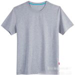Direct selling CVC T-shirt, pure cotton T-shirt, men's T-shirt, men's suit, short sleeves, big size T-shirt, men's T-shirt. - Image 2