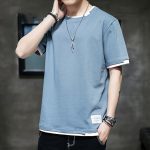 Summer Short Sleeve t-Shirt Men - Image 7