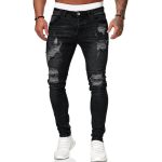 Hole-Worn White Cowboy Doing Old Pants Men With Small Feet - Image 4