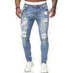 Hole-Worn White Cowboy Doing Old Pants Men With Small Feet - Image 6
