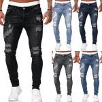 Hole-Worn White Cowboy Doing Old Pants Men With Small Feet - Image 7