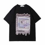 Creative Printed Short-sleeved T-shirt Men - Image 4