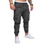 Men's Woven Fabric Casual Pants Drawstring Pants - Image 10