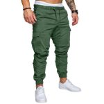 Men's Woven Fabric Casual Pants Drawstring Pants - Image 2