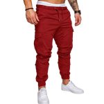 Men's Woven Fabric Casual Pants Drawstring Pants - Image 3