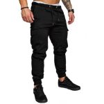 Men's Woven Fabric Casual Pants Drawstring Pants - Image 9