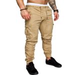 Men's Woven Fabric Casual Pants Drawstring Pants - Image 4