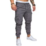 Men's Woven Fabric Casual Pants Drawstring Pants - Image 7