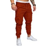 Men's Woven Fabric Casual Pants Drawstring Pants - Image 5