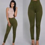 Fashion elastic jeans women leggings ladies - Image 2