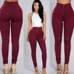 Fashion elastic jeans women leggings ladies - Image 3
