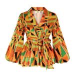 African Printed Blouse And Blouse For S-XL Ladies - Image 4