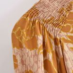Women's Long Sleeve Printed Midi Dress - Image 4