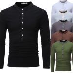 Young Men Fake Two Long Casual T-Shirts - Image 3