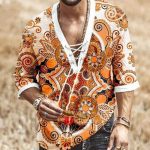 New Large Size Loose Hot style Men Shirts Male T Shirts - Image 3