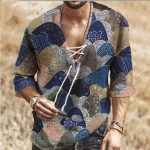 New Large Size Loose Hot style Men Shirts Male T Shirts - Image 5