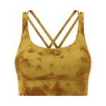SHINBENE MUST-HAVE TIE DYE Cross Yoga Workout Sport Bra Tops Women Naked Feel Shockproof Push Up Running Gym Fitness Brassiere - Image 5