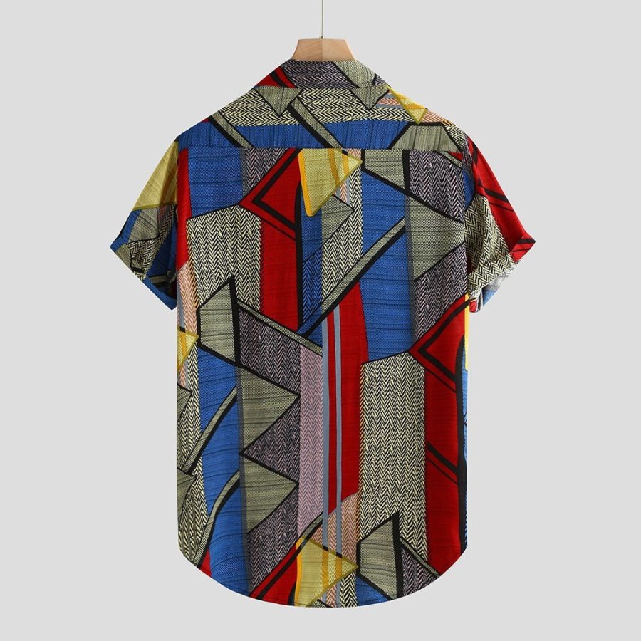 Hawaii Shirts Men Hip Hop Printing Shirts - Image 4