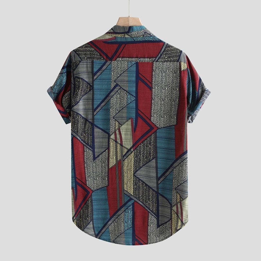Hawaii Shirts Men Hip Hop Printing Shirts - Image 6
