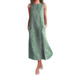 Casual striped sleeveless maxi dress - Image 6