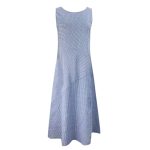 Casual striped sleeveless maxi dress - Image 5