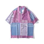 Retro Hawaiian Shirts Men And Women Couples Street Short-sleeved Shirts - Image 5