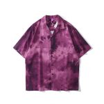 Retro Hawaiian Shirts Men And Women Couples Street Short-sleeved Shirts - Image 6