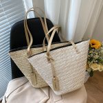 Straw Braided Bag One Shoulder Portable Leisure Simple - Image 6
